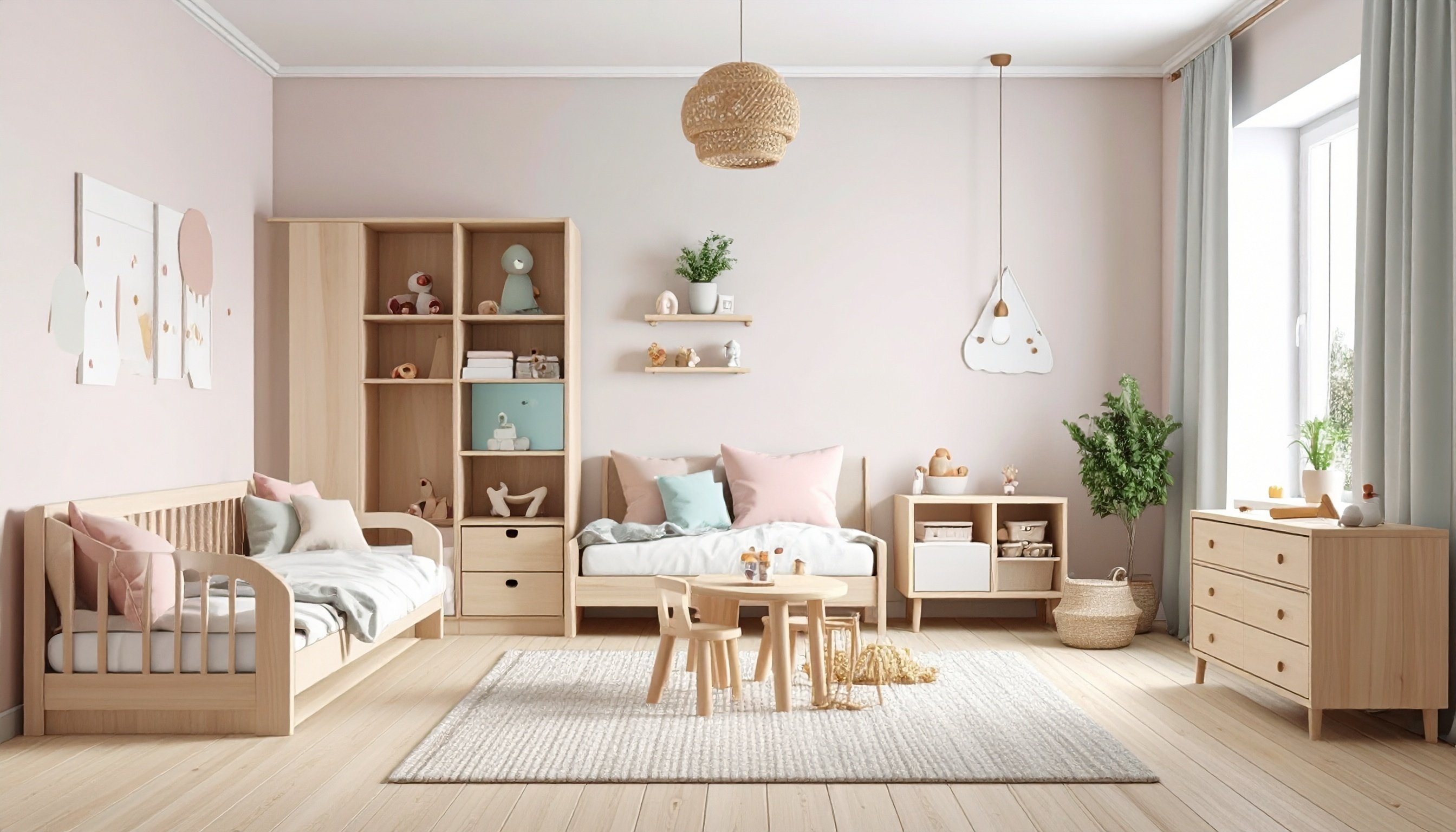 Creating a Japandi Kids Room That Grows with Your Child