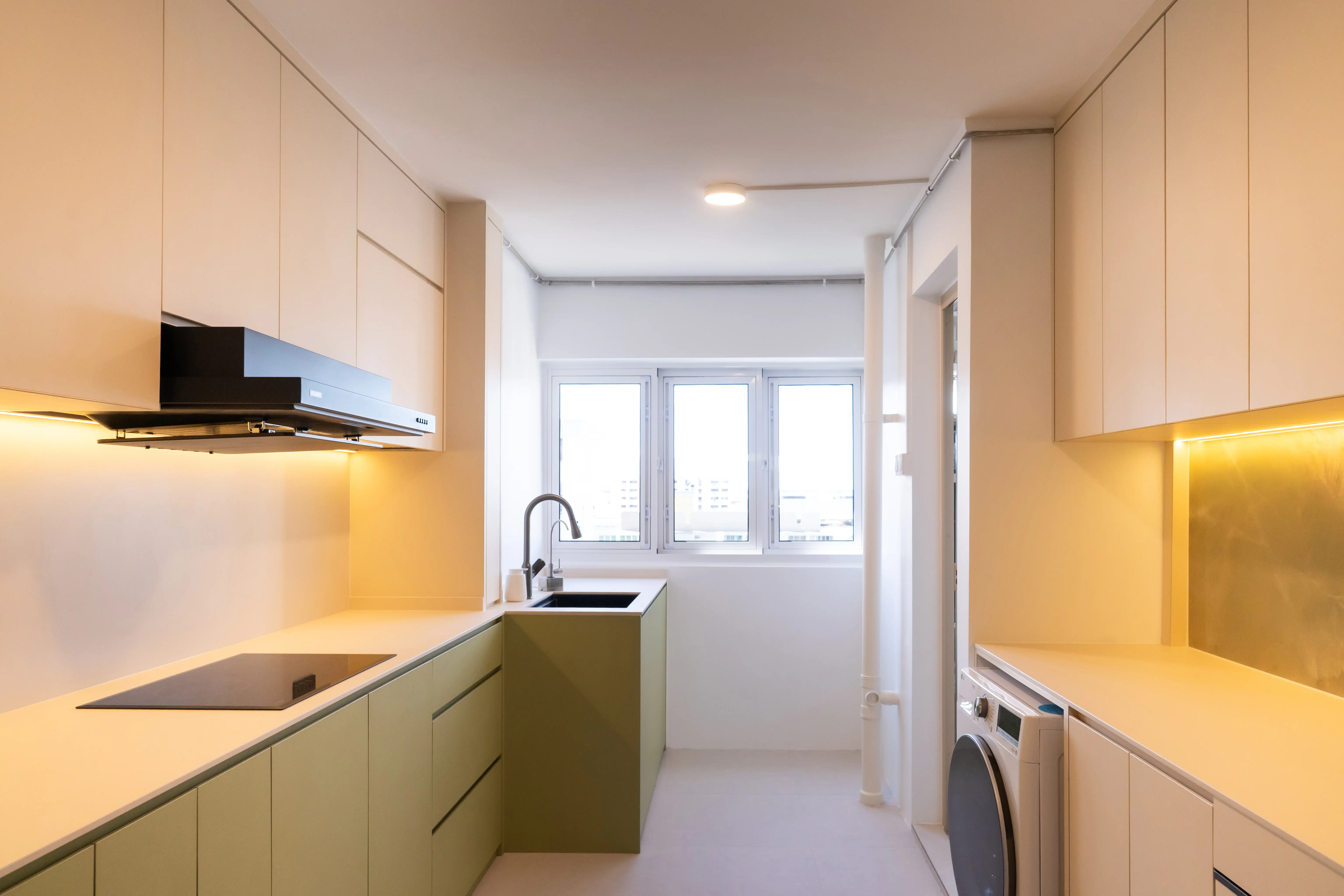 Calm Two-Tone Kitchen Design.webp