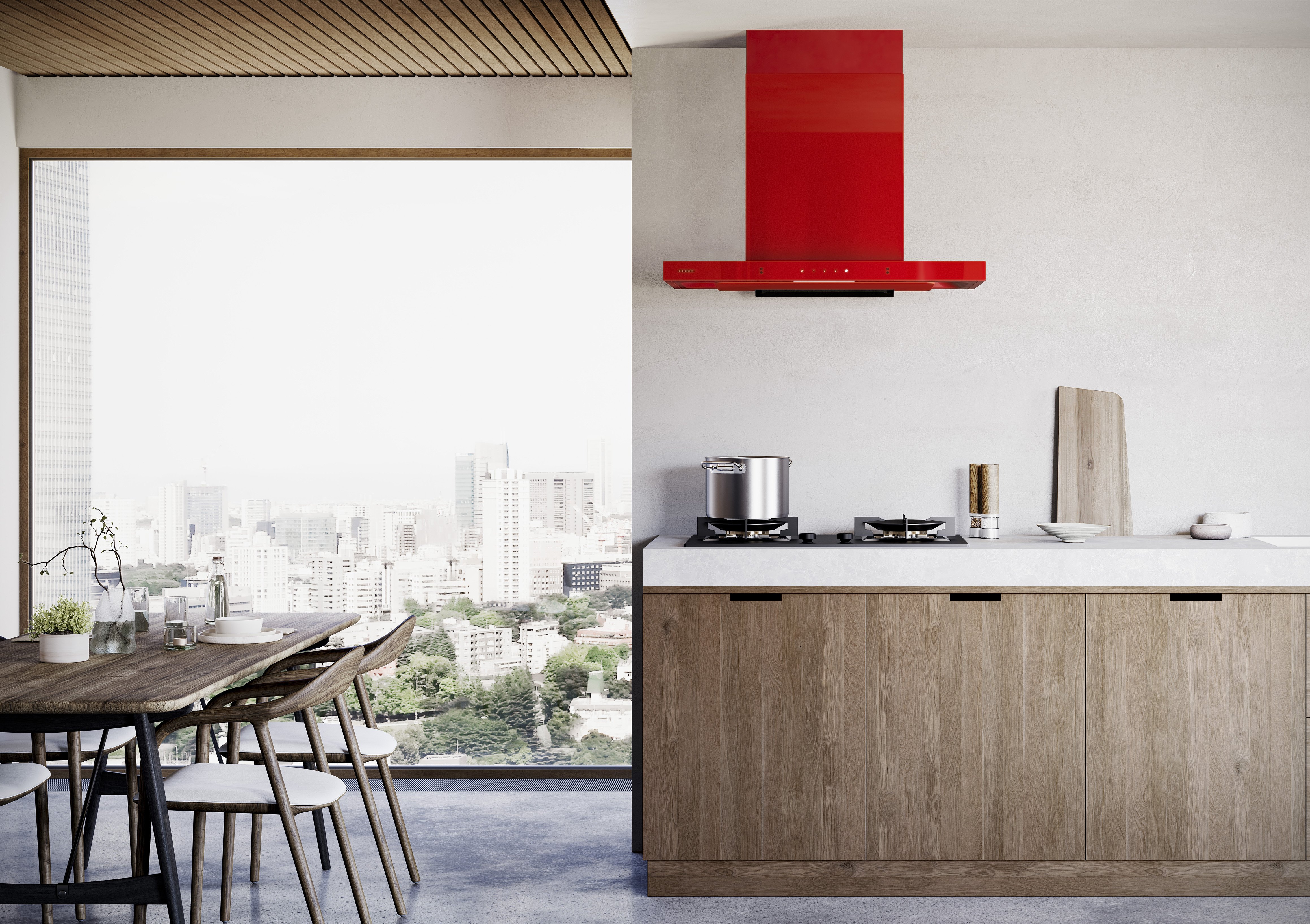 FUJIOH Cooker hoods-: Blending of style and function Vol.5