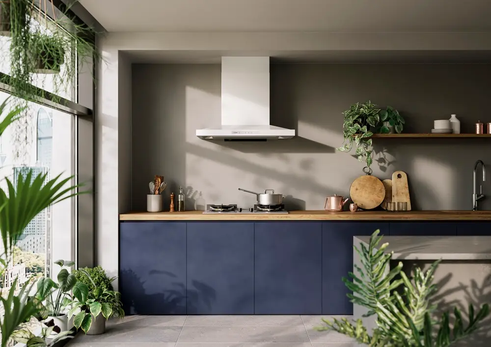 Ideas to bring blue into your kitchen