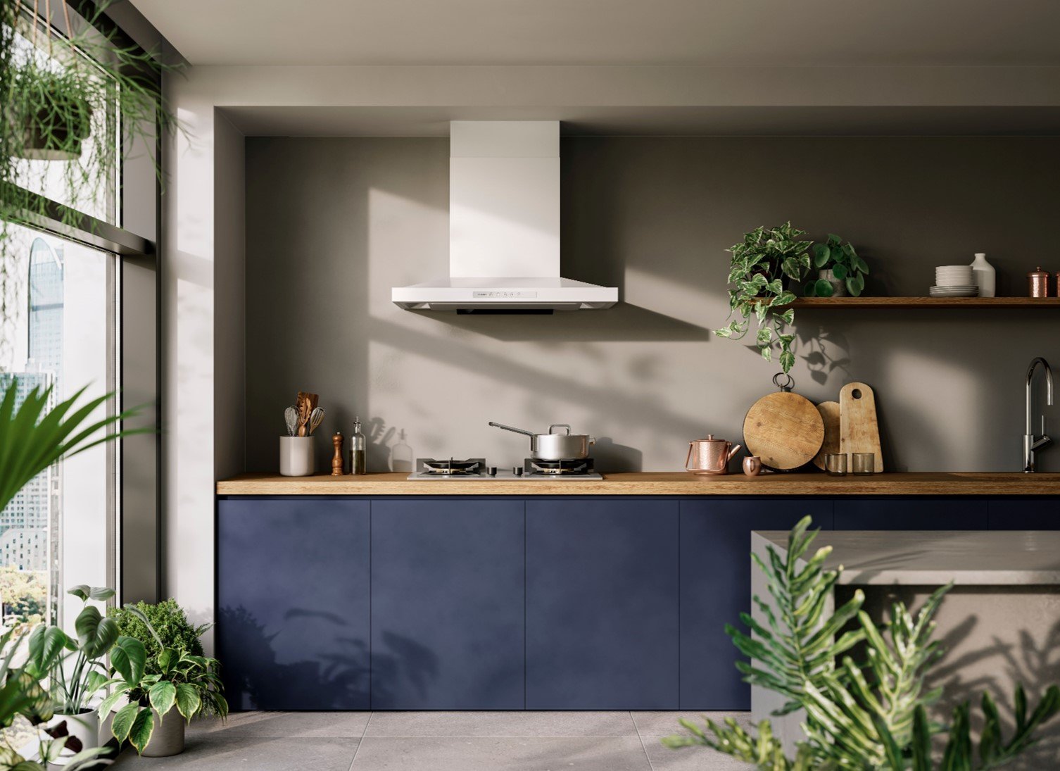Ideas to bring blue into your kitchen