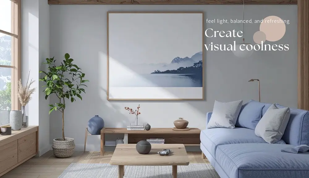 Cooling Japandi Interior Color Palette.webp
