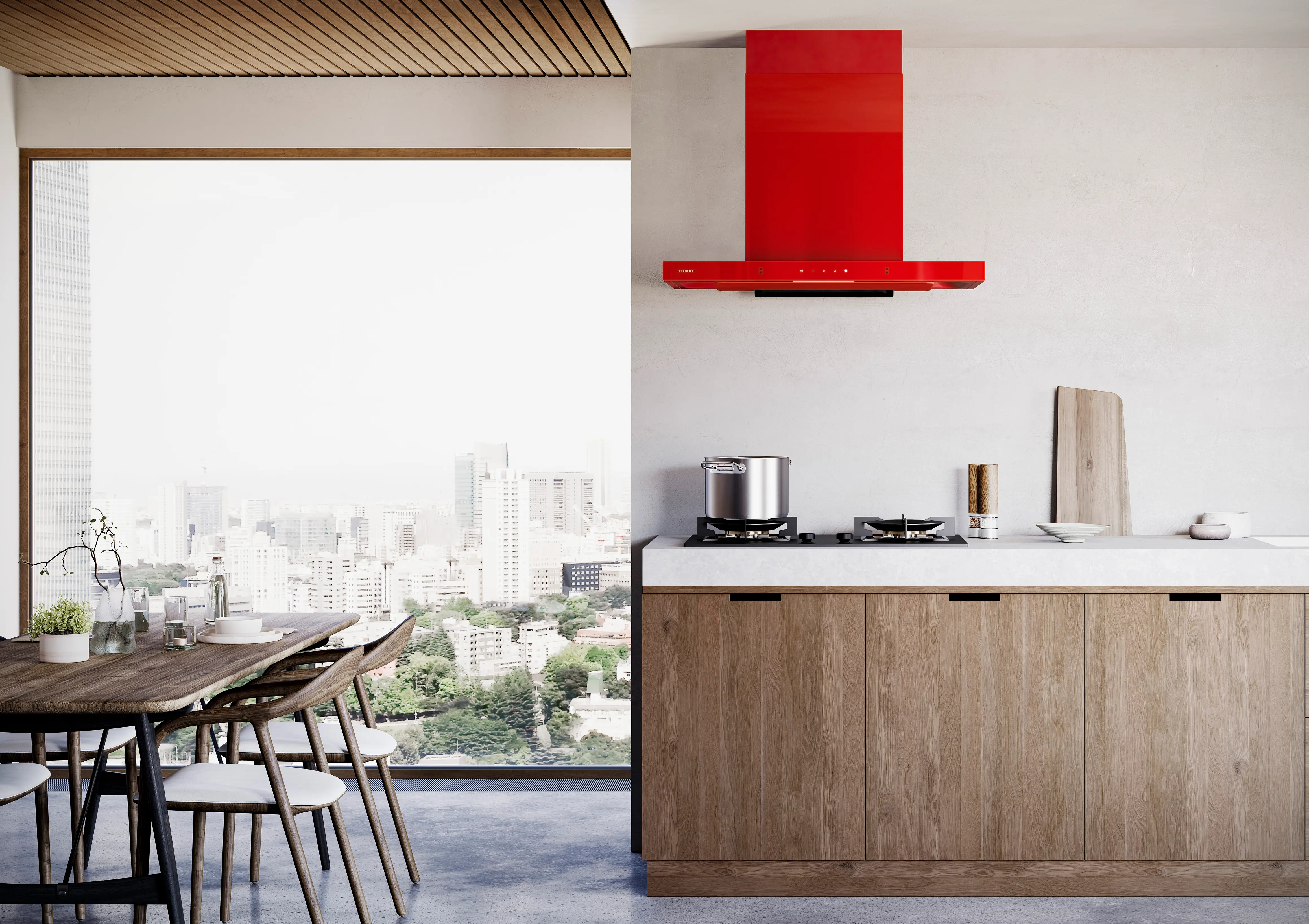FUJIOH Cooker hoods-: Blending of style and function Vol.5