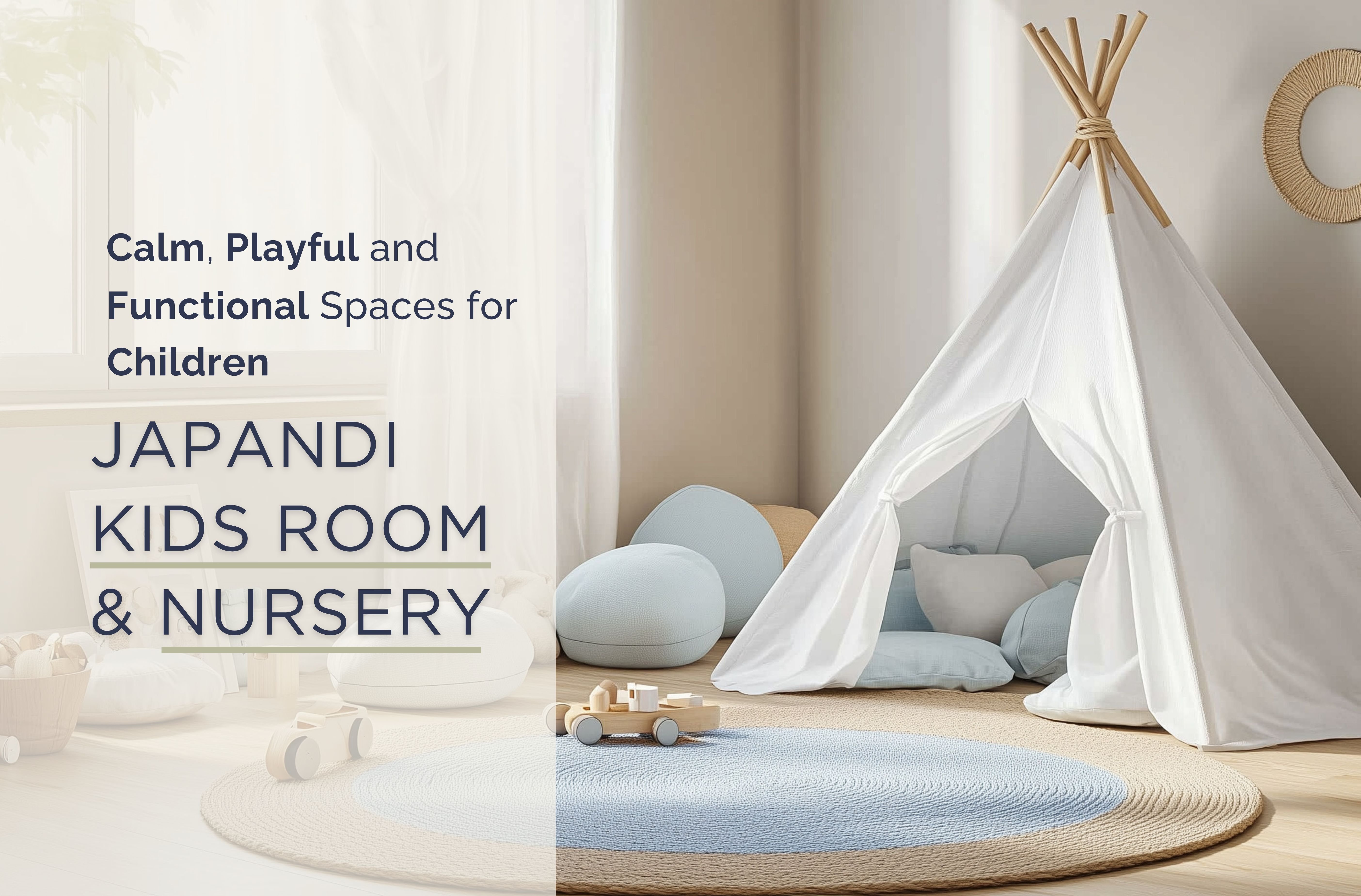 Japandi Kids Room & Nursery Ideas: Where Calm Meets Play in Your Child’s Space