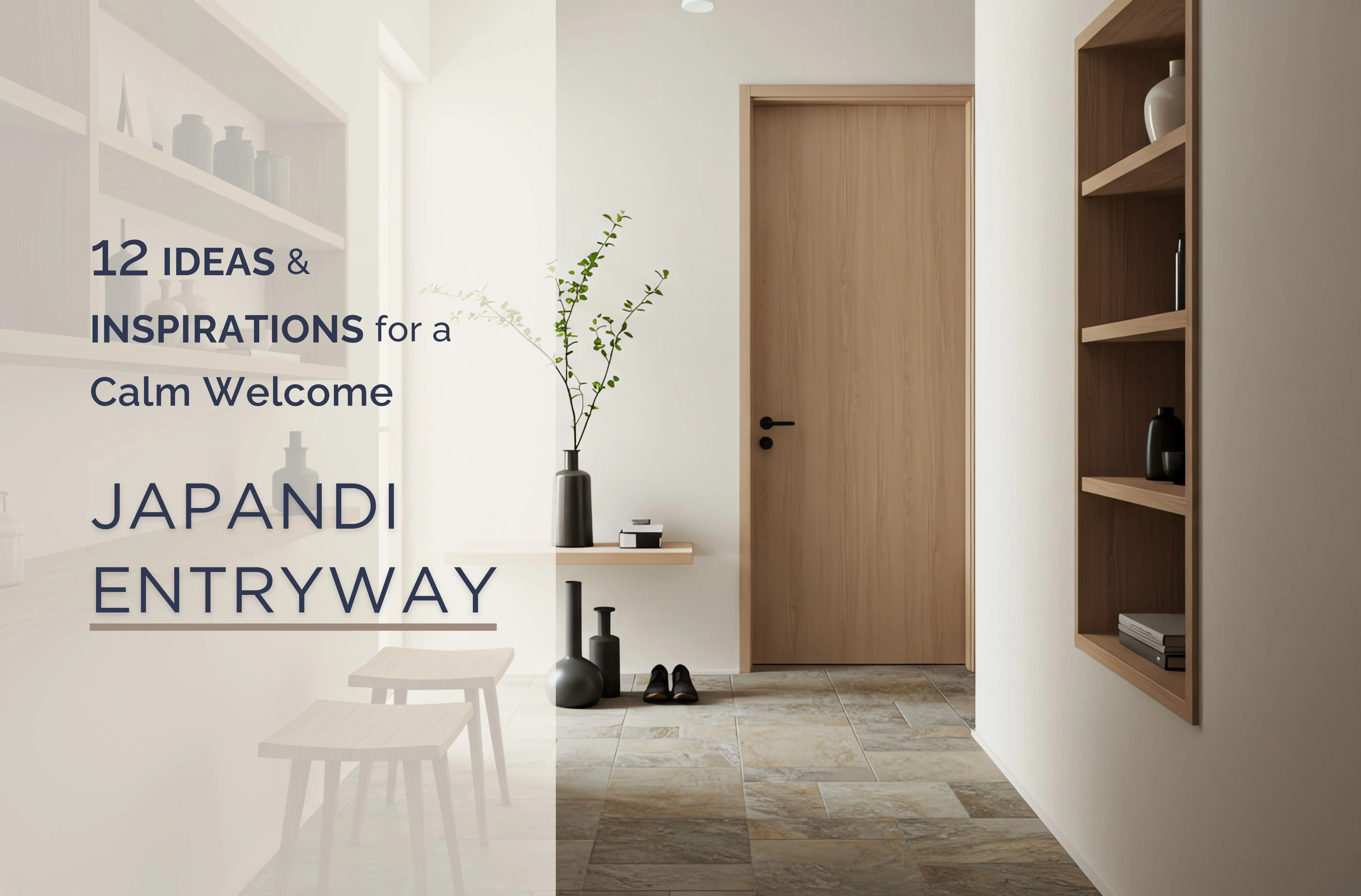 12 Japandi Entryway Ideas and Inspirations for a Calm Welcome