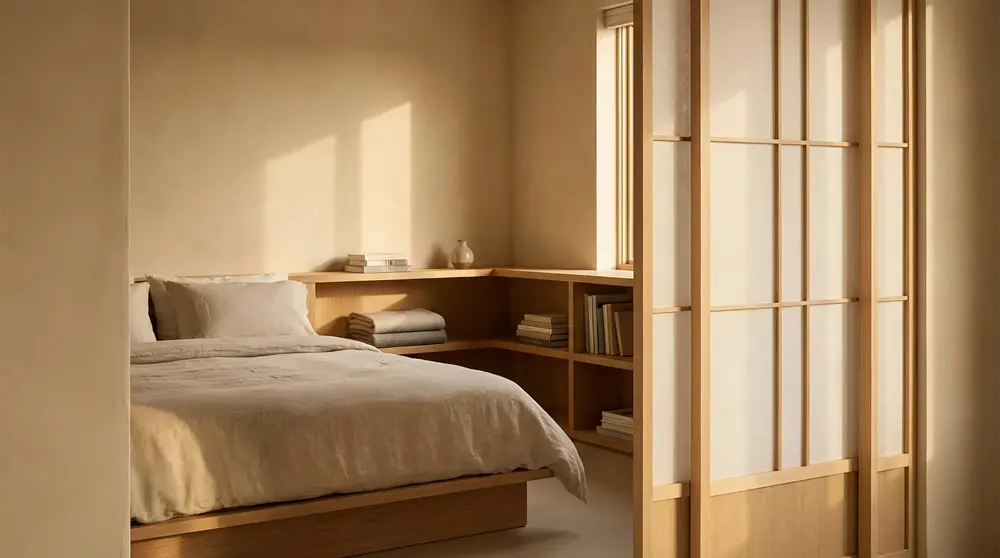 Japandi Bedroom Wall.webp