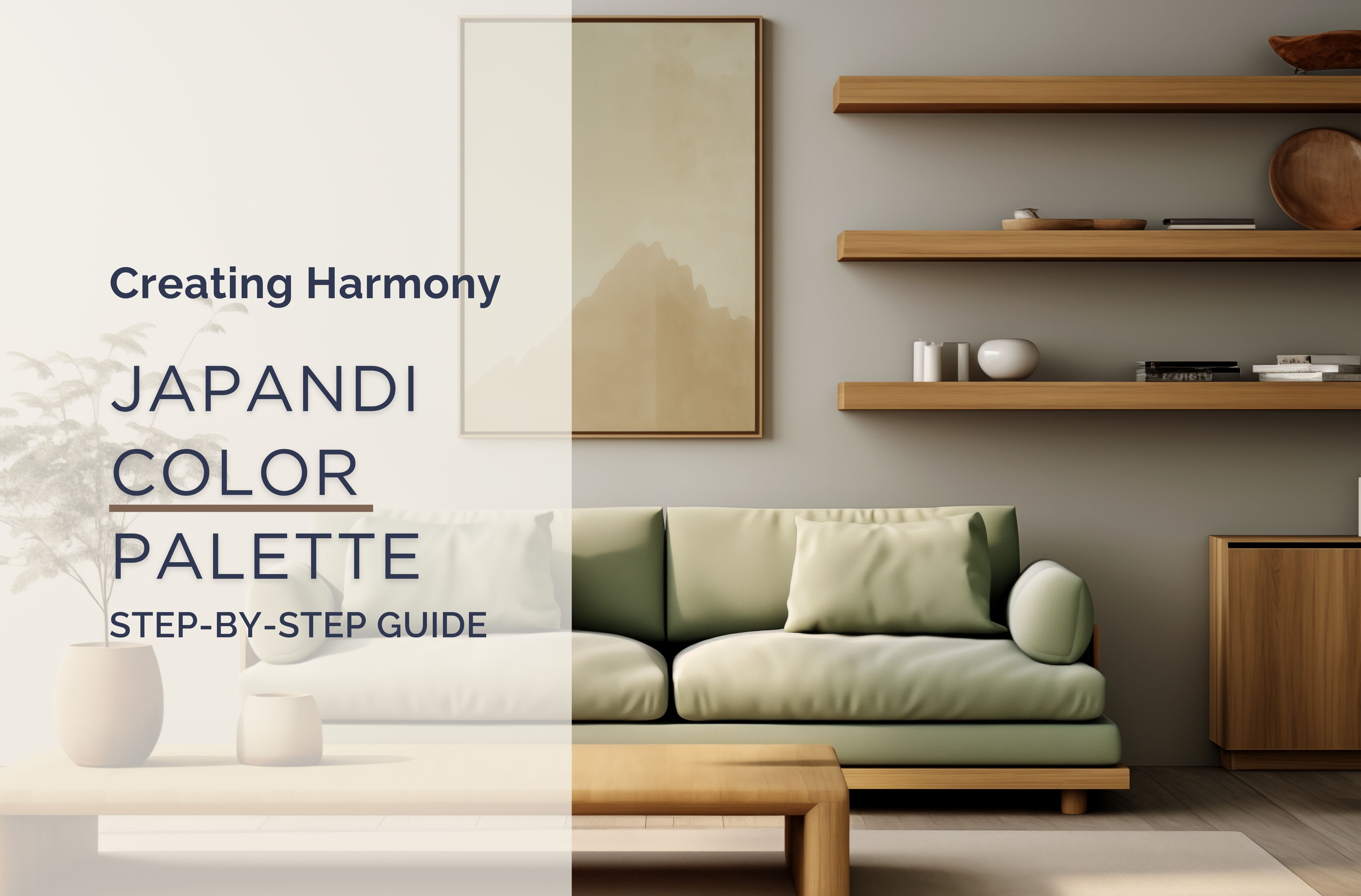 Creating Harmony: Your Step-by-Step Japandi Color Palette Guide