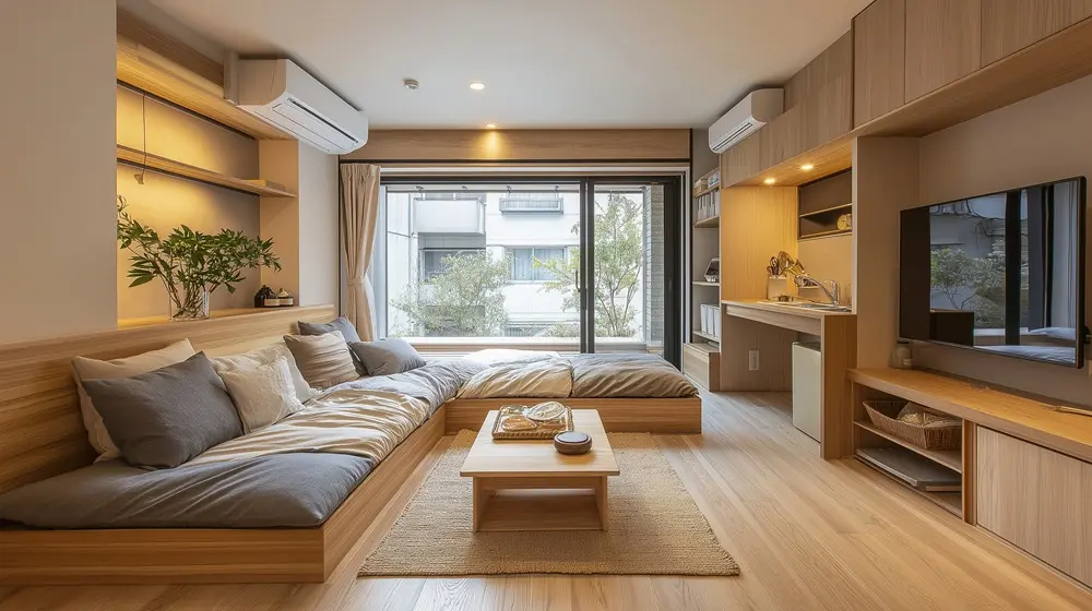 Japandi Condo Interior Design サイズ調整.webp