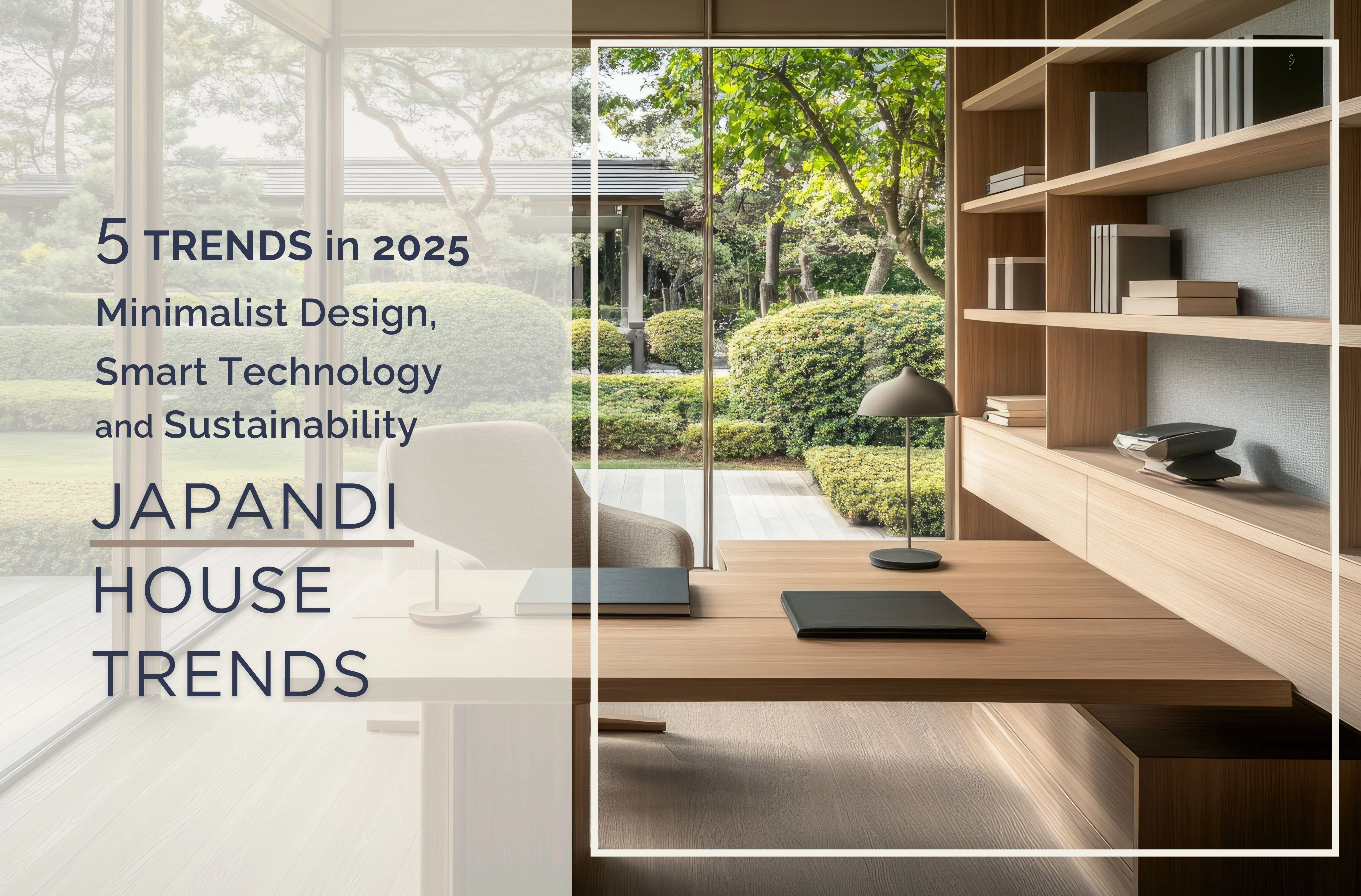 5 Japandi House Trends 2025: Minimalist Design Meets Smart Living and Sustainable Choices