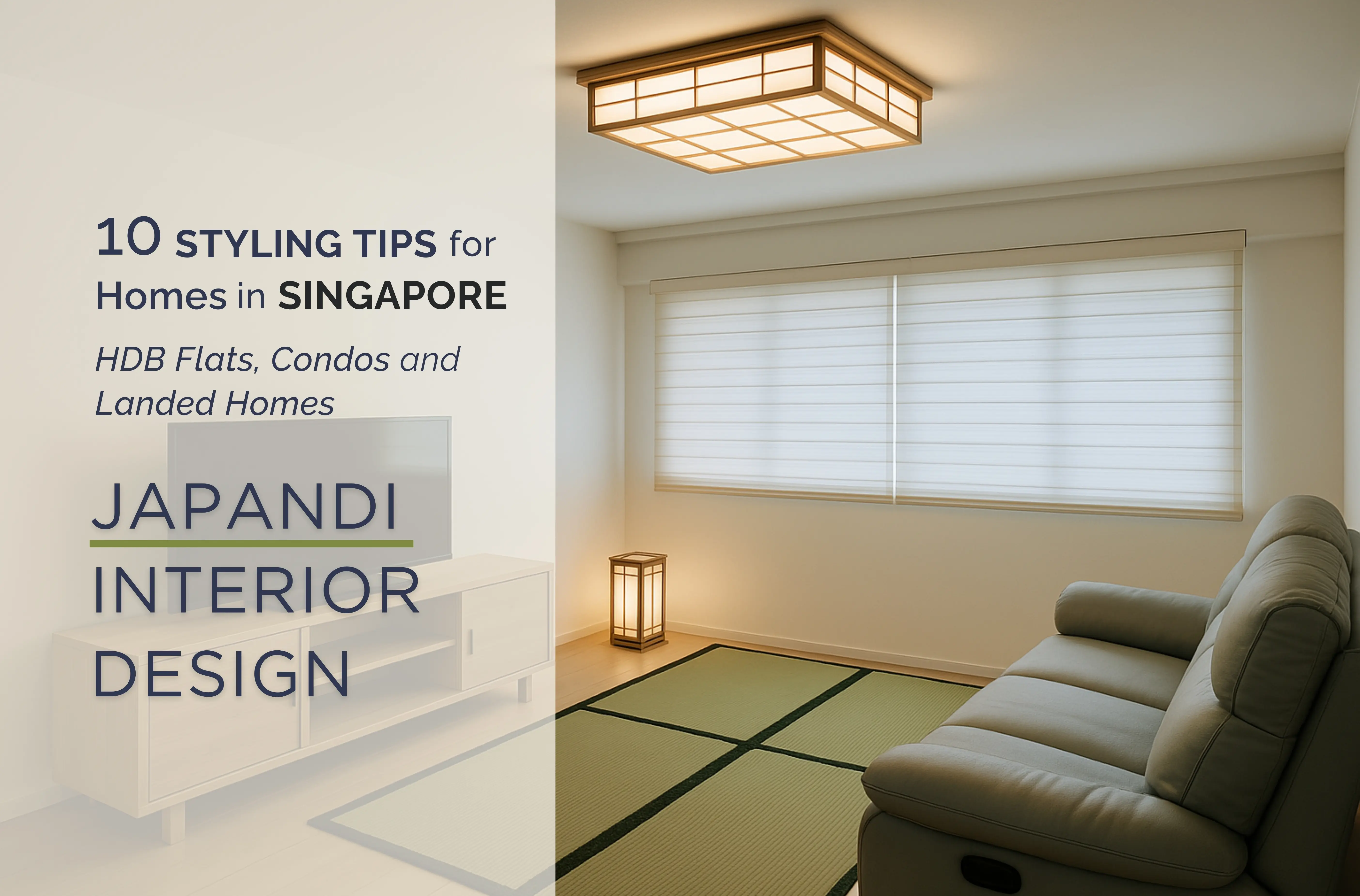 Japandi Interior Design: 10 Must-Know Styling Tips for Homes in Singapore