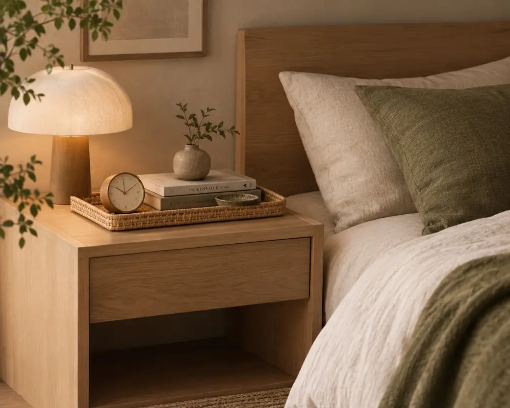 Japandi Side Table Styling Ideas.webp