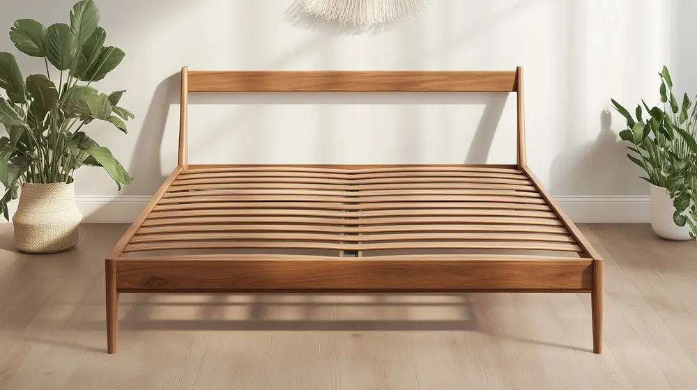 Japandi Slatted Bed Frame サイズ調整.webp