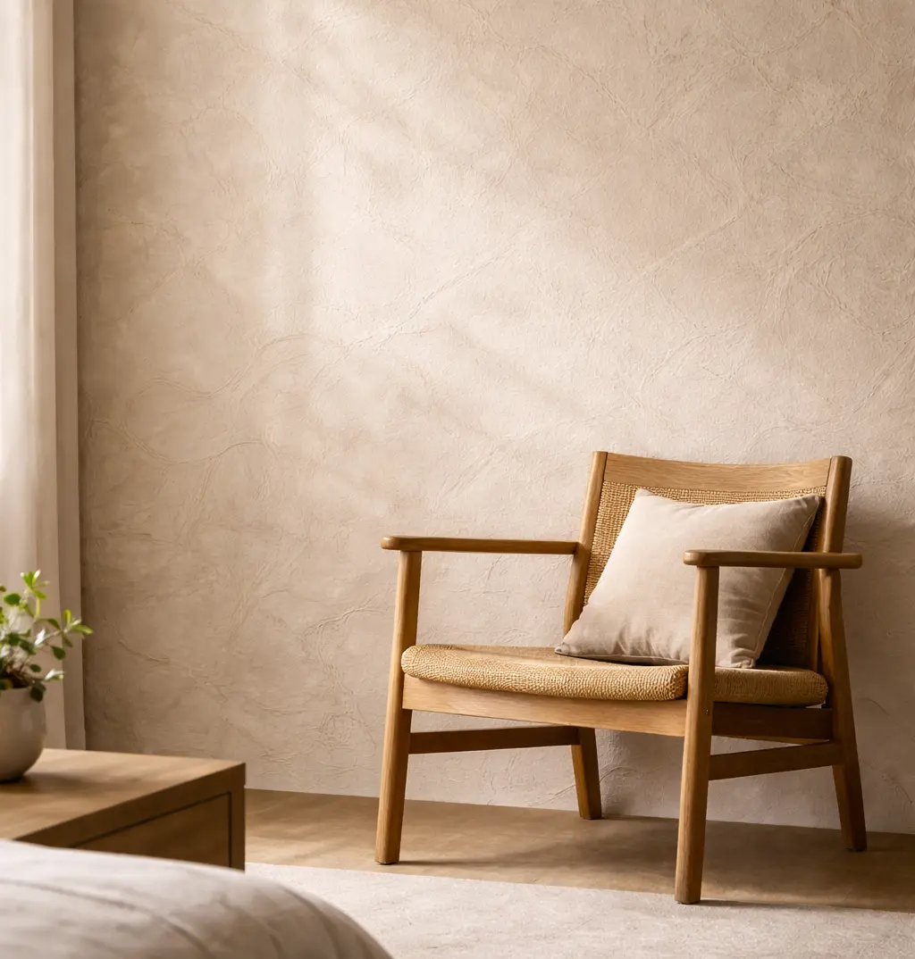 Japandi Textured Plaster Wall.webp