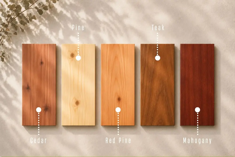 Rustic Woods for Japandi Interiors.webp