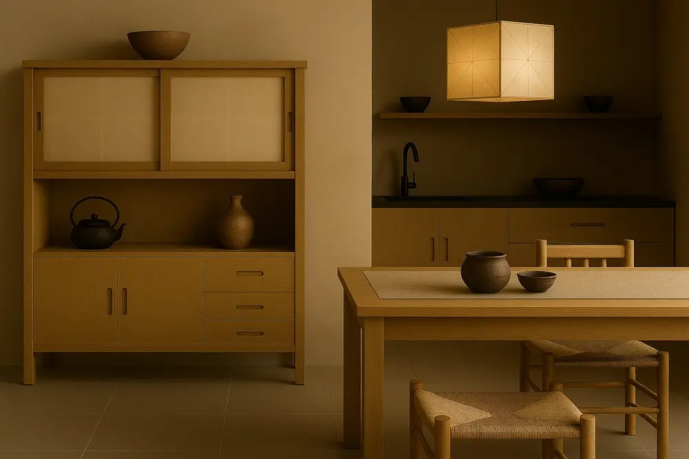 Wafu Kitchen Cupboard サイズ調整.webp