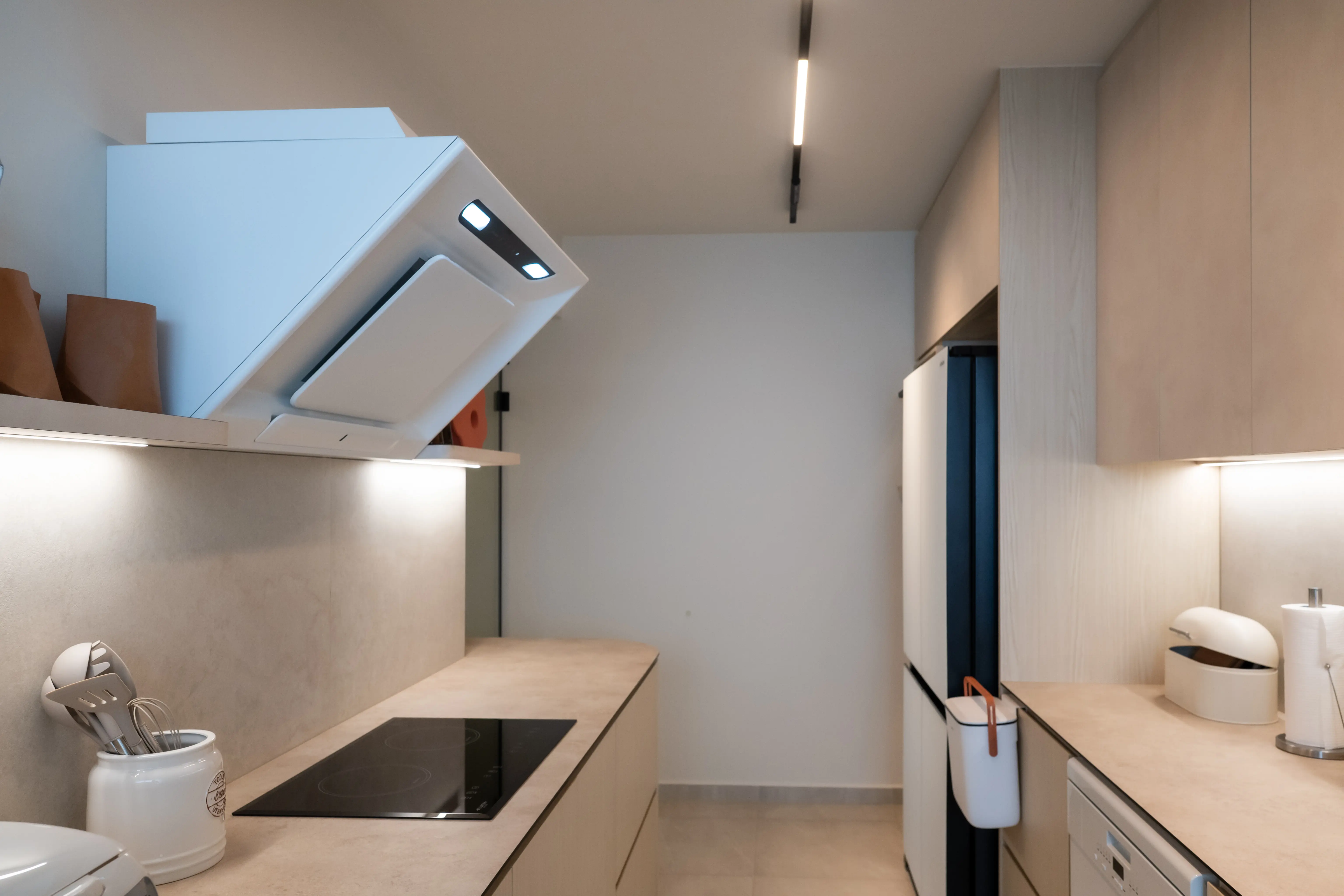 Warm White Kitchen Interior.webp